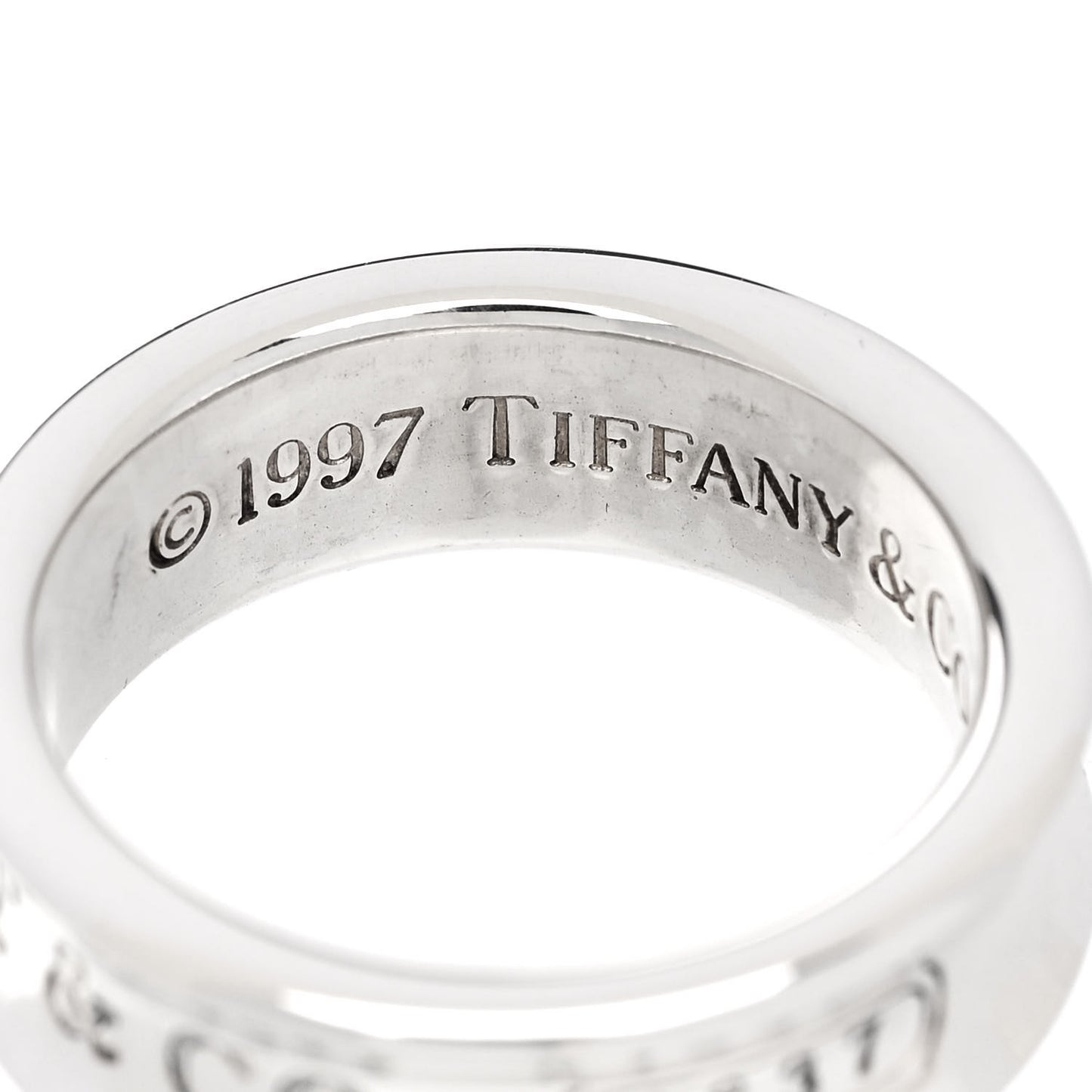 Sterling Silver 1837 Band Ring 54 7