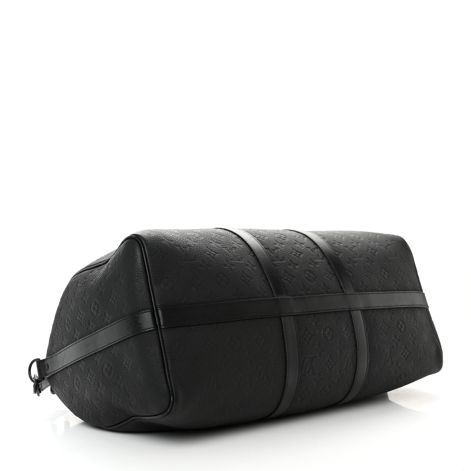 Louis Vuitton Taurillon Monogram Keepall Bandouliere 50 Black 4 of 18