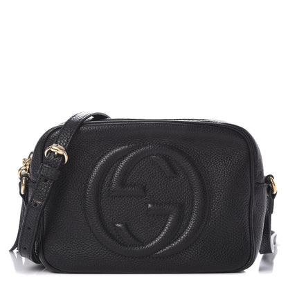 Gucci Pebbled Calfskin Small Soho Disco Bag Black 1 of 10