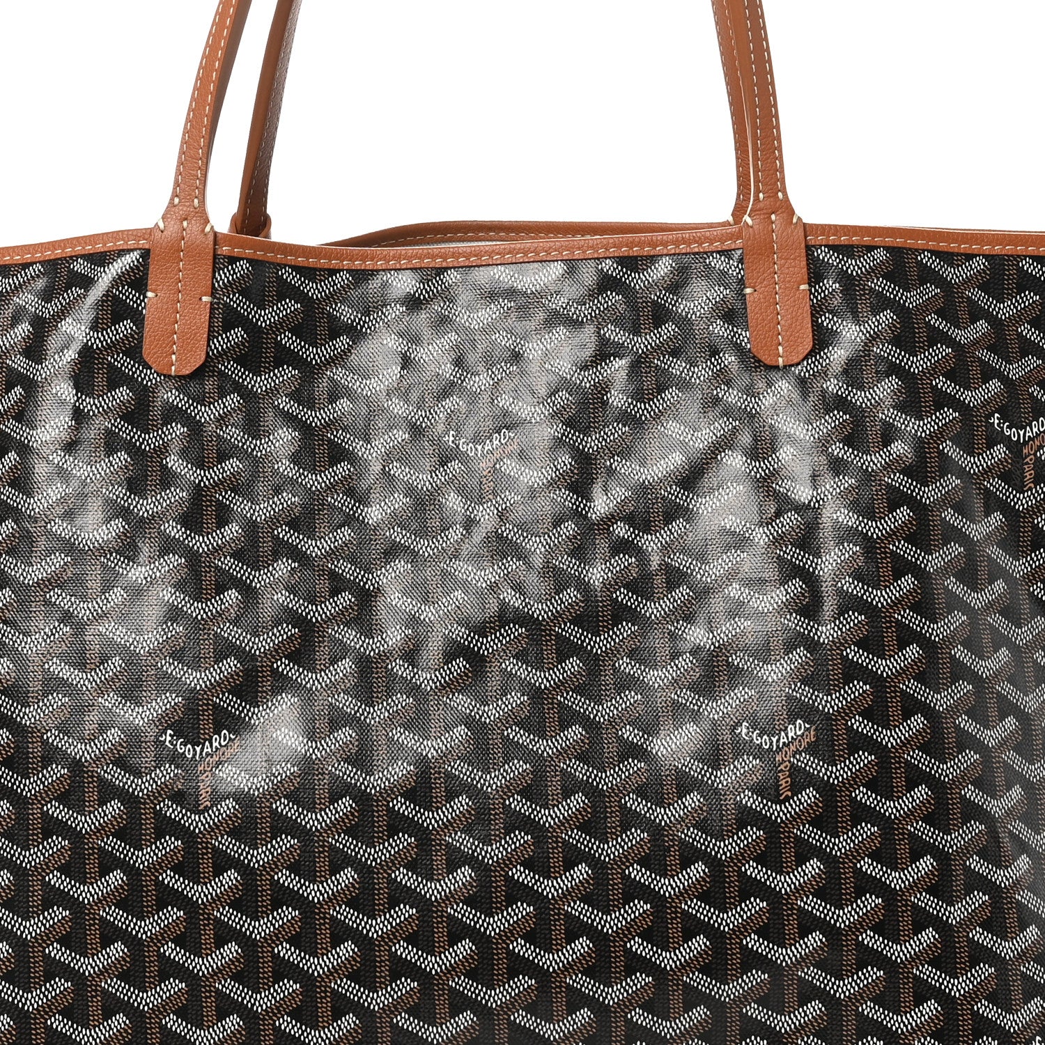 Goyard Goyardine Saint Louis GM Black Gold 9 of 11