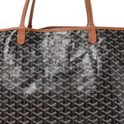 Goyard Goyardine Saint Louis GM Black Gold 9 of 11