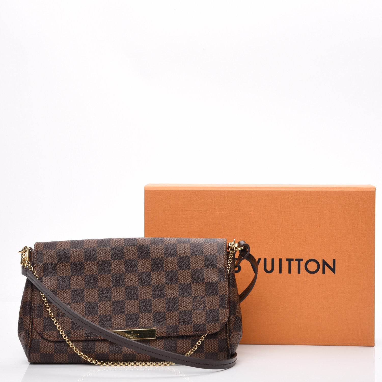 Louis Vuitton Damier Ebene Favorite MM 9 of 9