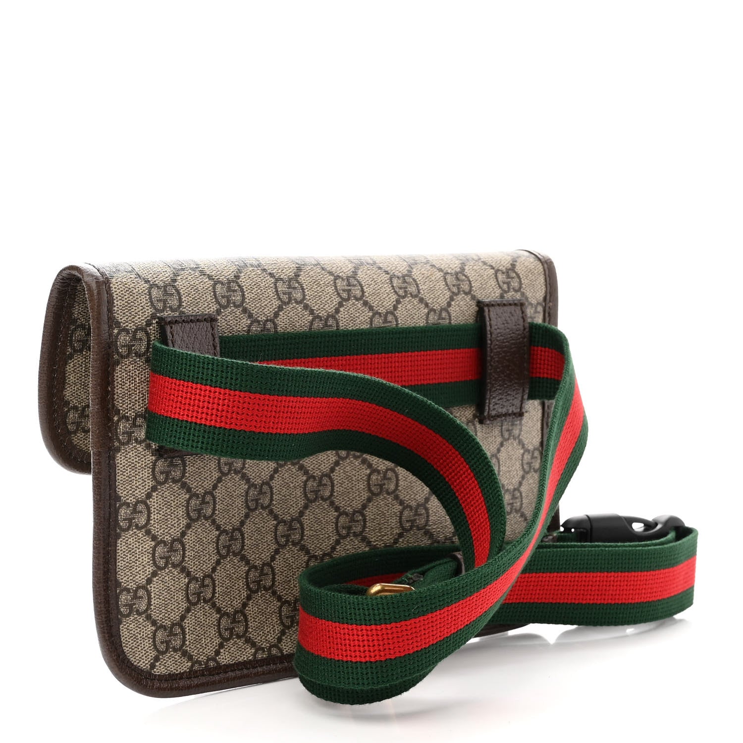 Gucci GG Supreme Monogram Neo Vintage Web Belt Bag Brown 3 of 10