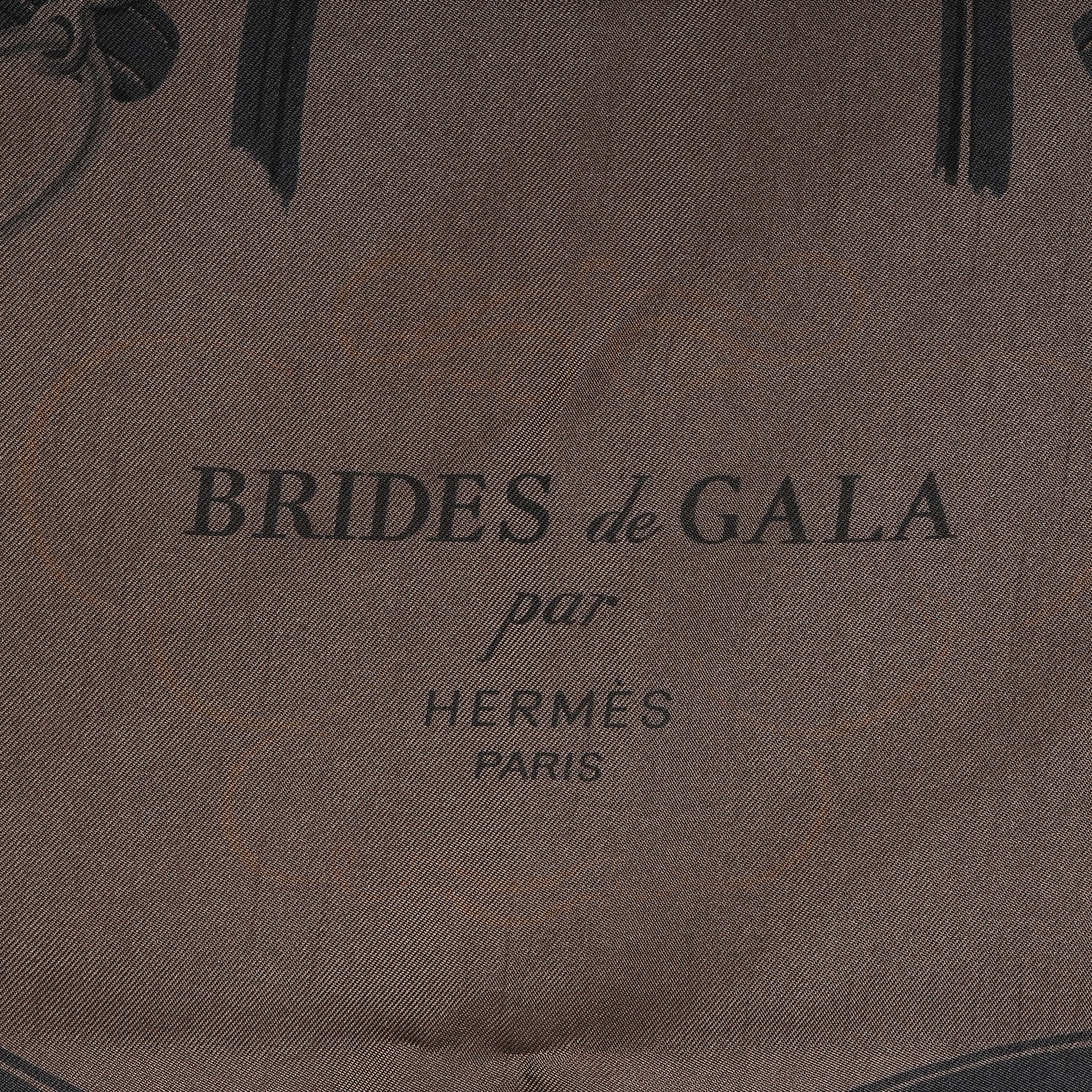 Hermes Silk Dip Dye Brides de Gala Scarf 90 3 of 6