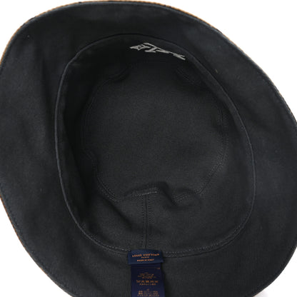 Louis Vuitton Monogram Landscape Reversible Bucket Hat M Brown Black 7 of 13