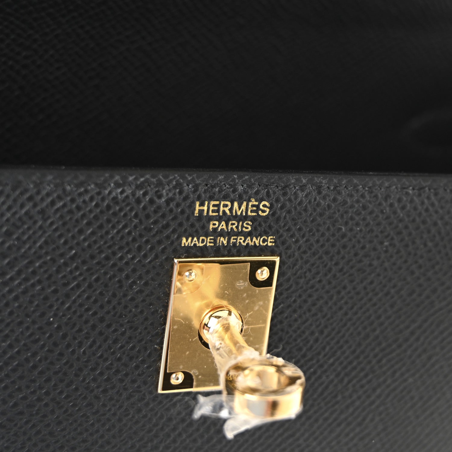 Hermes Epsom Kelly Sellier 25 Black 6 of 10