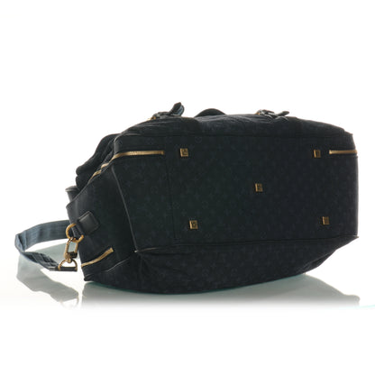 Louis Vuitton Mini Lin Monogram Louise Bag Blue 4 of 8