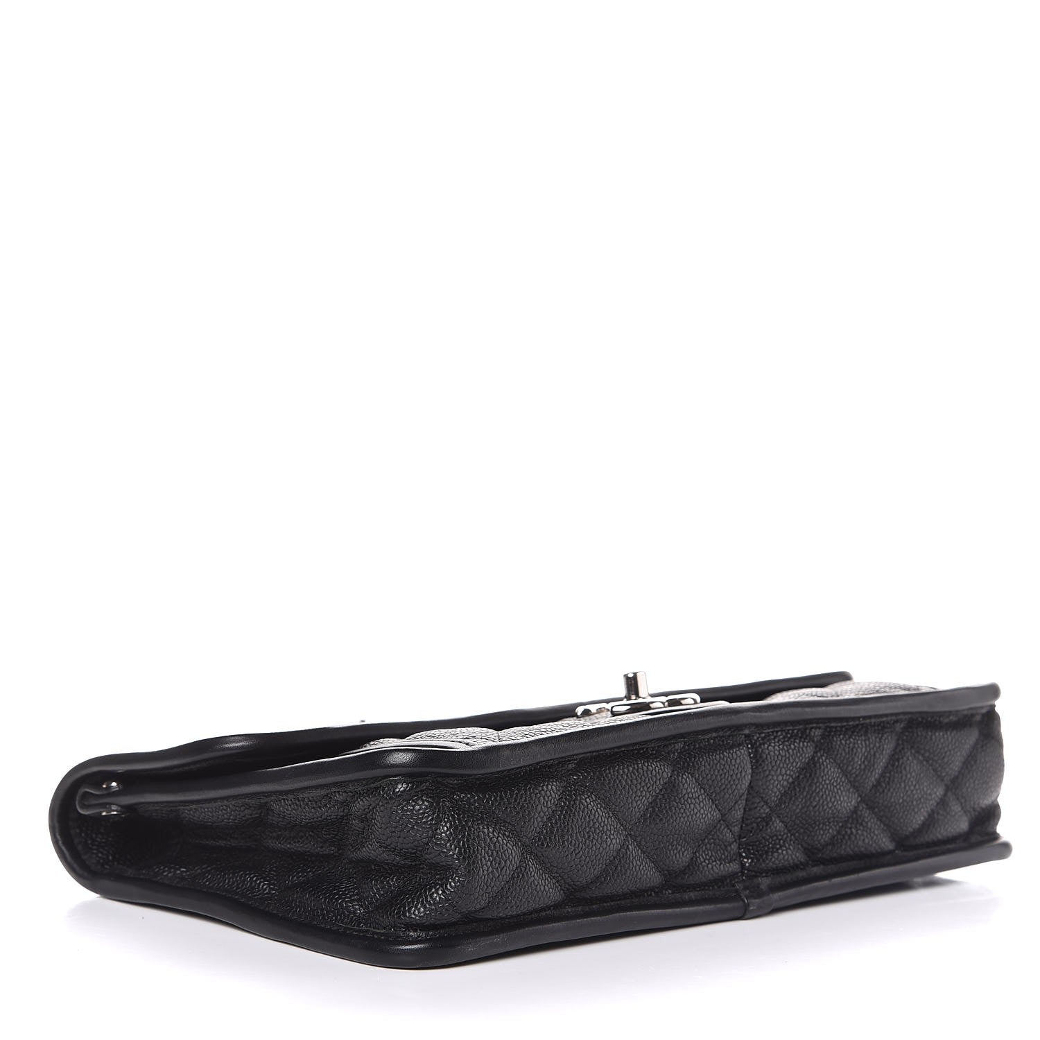 Chanel Caviar Quilted Medium French Riviera Flap Black 5 of 8