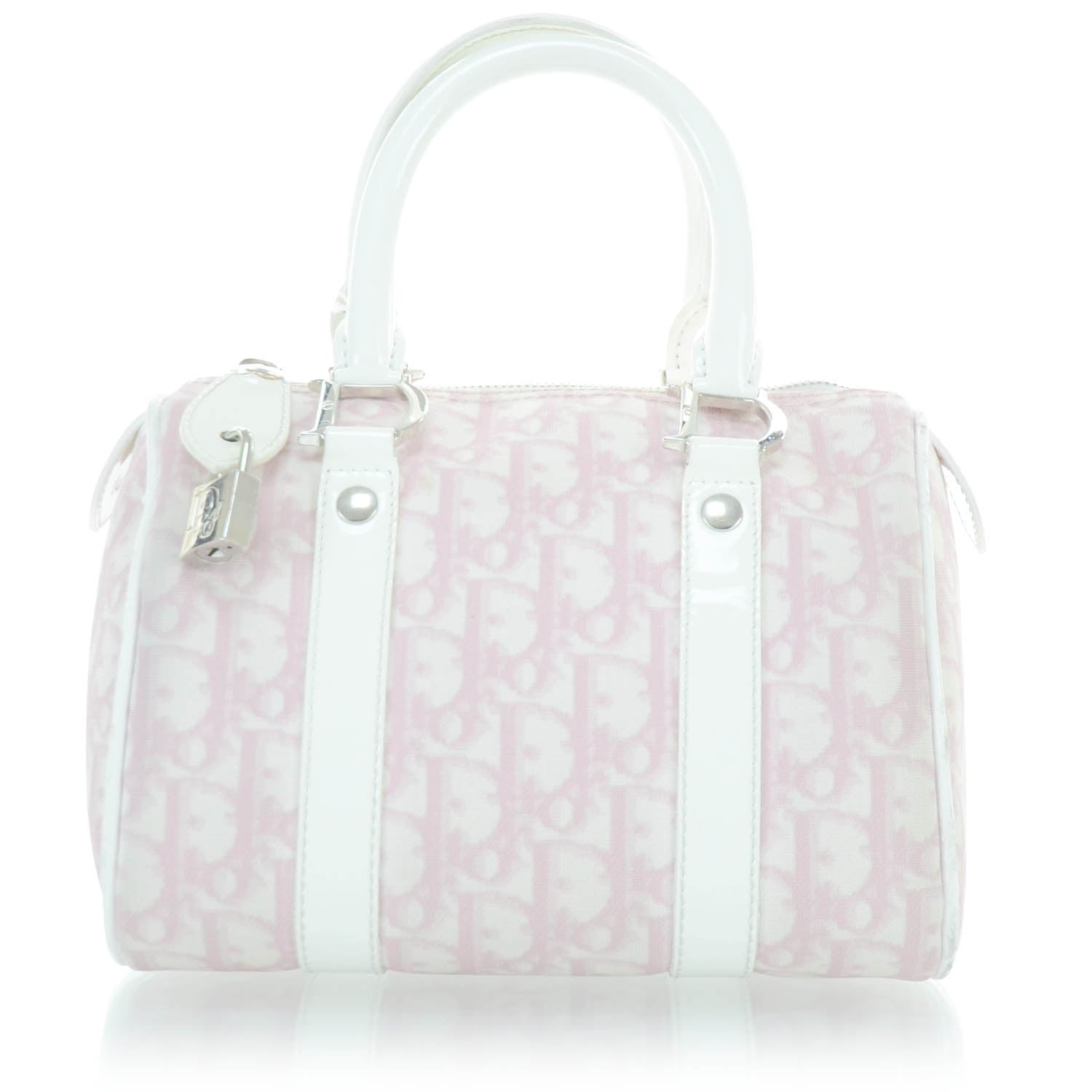 Christian Dior Monogram Boston Pink 1 of 12