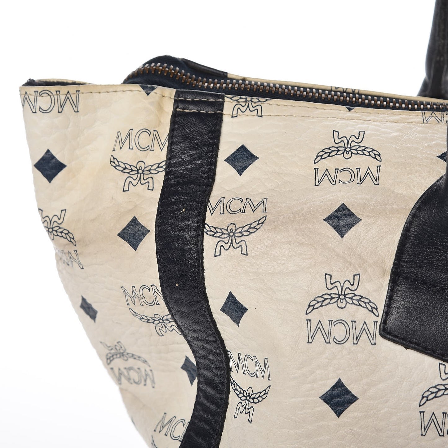 Visetos Medium Tote White