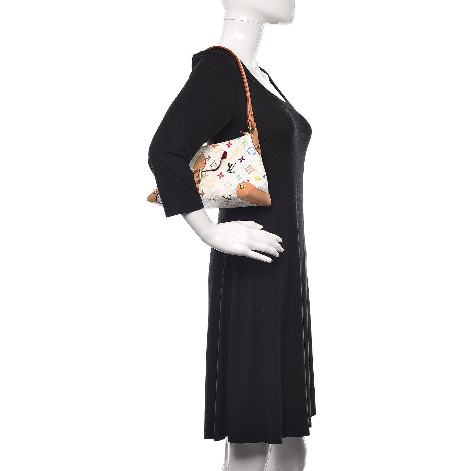 Louis Vuitton Monogram Multicolor Eliza White 2 of 10