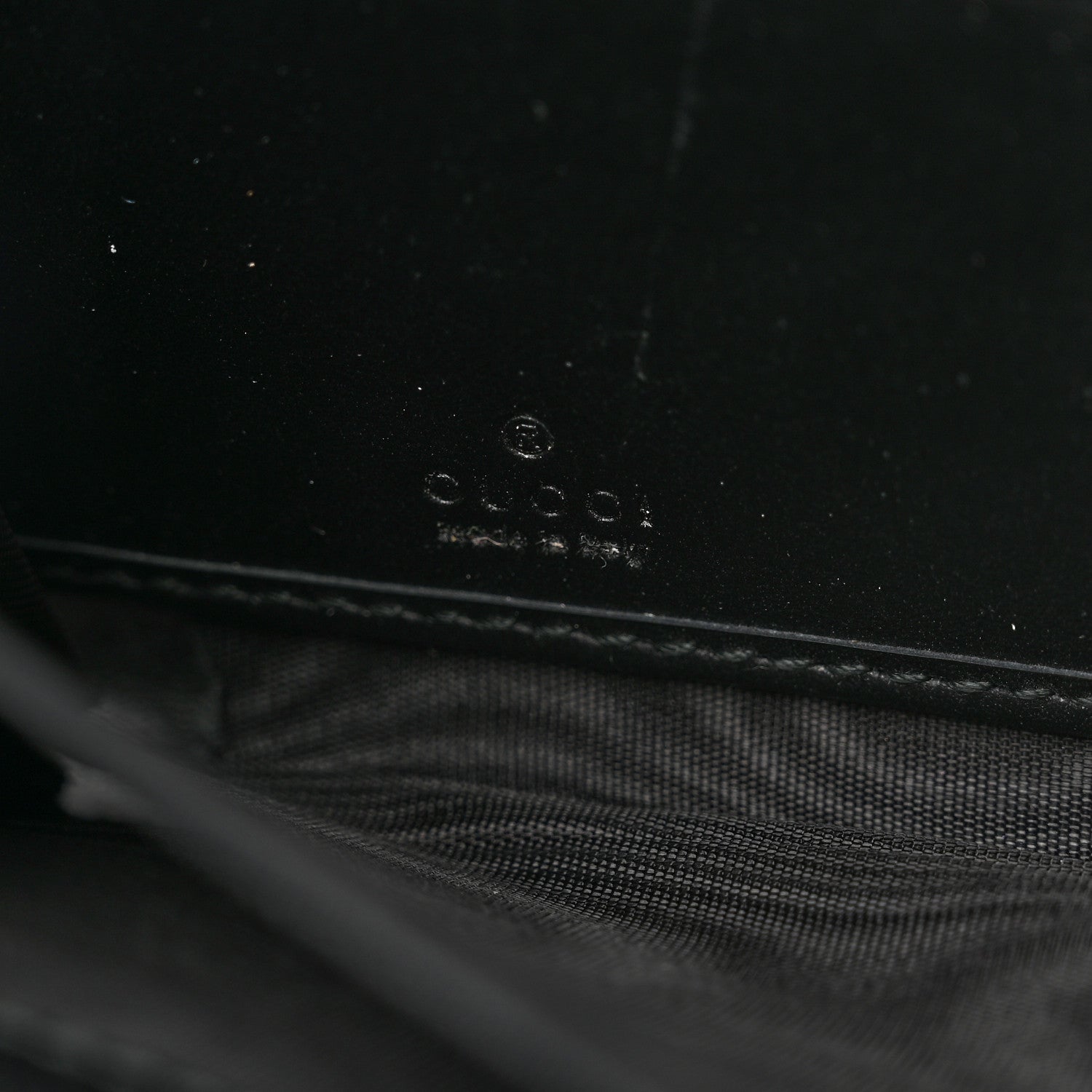 Gucci Guccissima Icon Zip Around Wallet Black 6 of 9