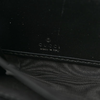 Gucci Guccissima Icon Zip Around Wallet Black 6 of 9