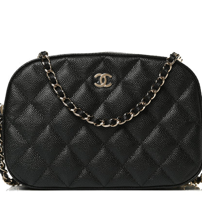 Chanel Caviar Quilted Vanity With Chain Black 7 of 10
