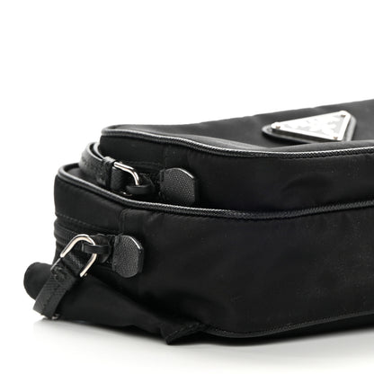 Prada Tessuto Nylon Saffiano Belt Bag Black 10 of 13
