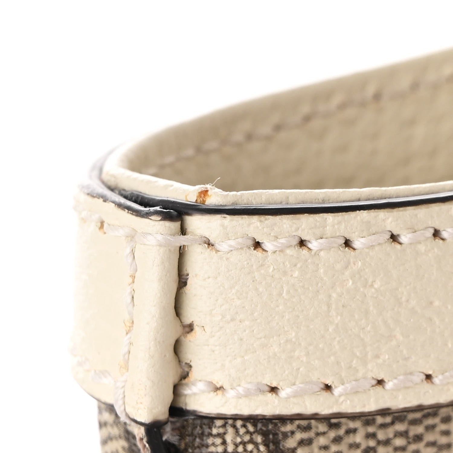 Gucci GG Supreme Monogram Textured Dollar Calfskin Web Medium Ophidia Shopping Tote Beige Ebony Mystic White 11 of 12