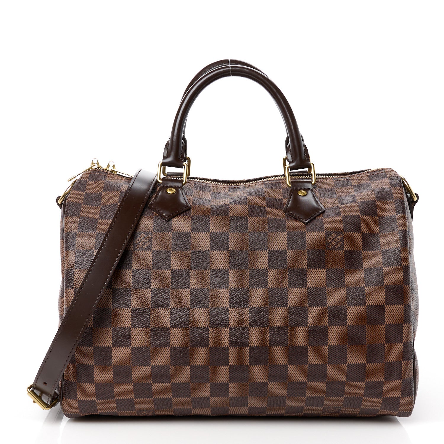 Louis Vuitton Damier Ebene Speedy Bandouliere 30 1 of 12