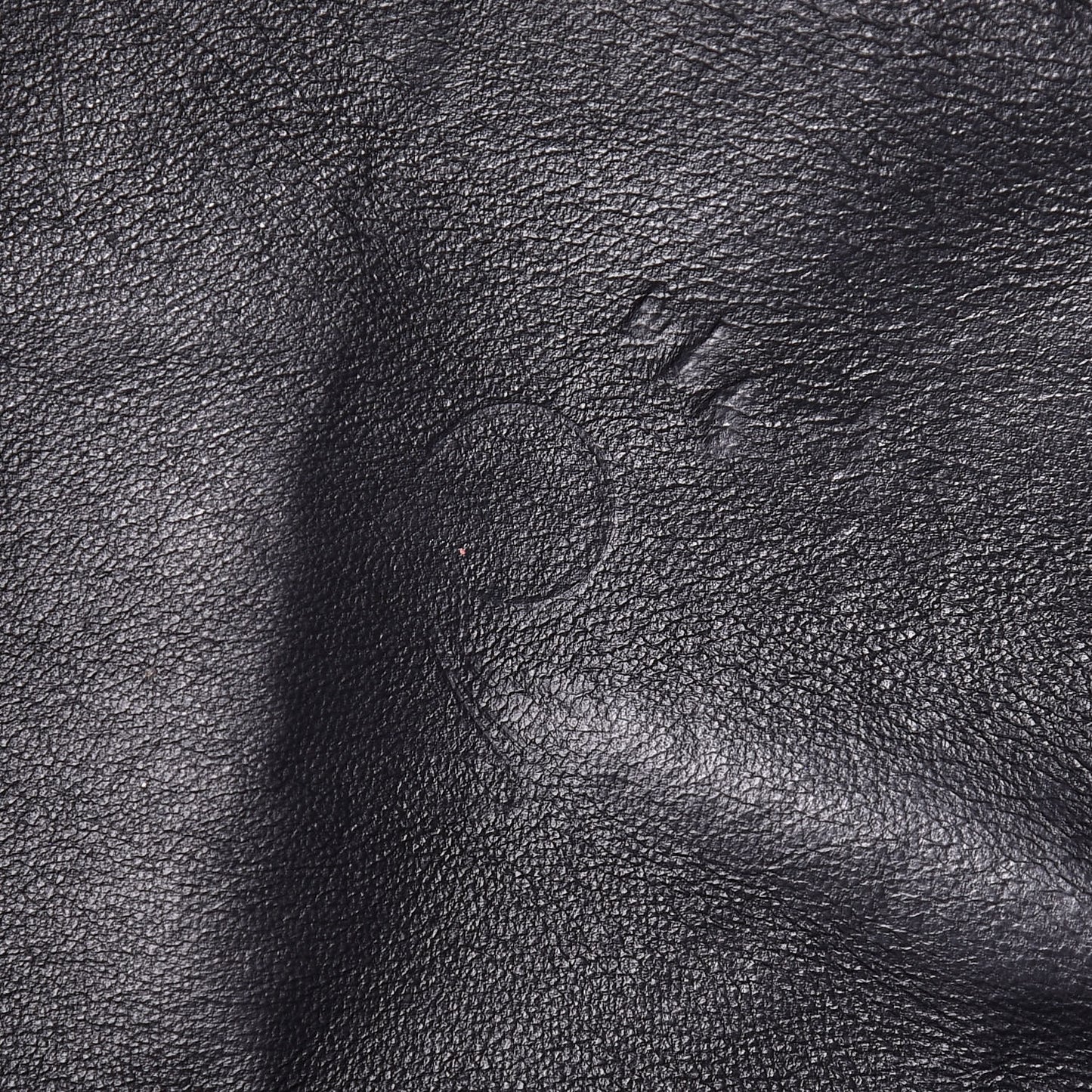 Smooth Calfskin Linen Mini Bi-Color Luggage Natural Black