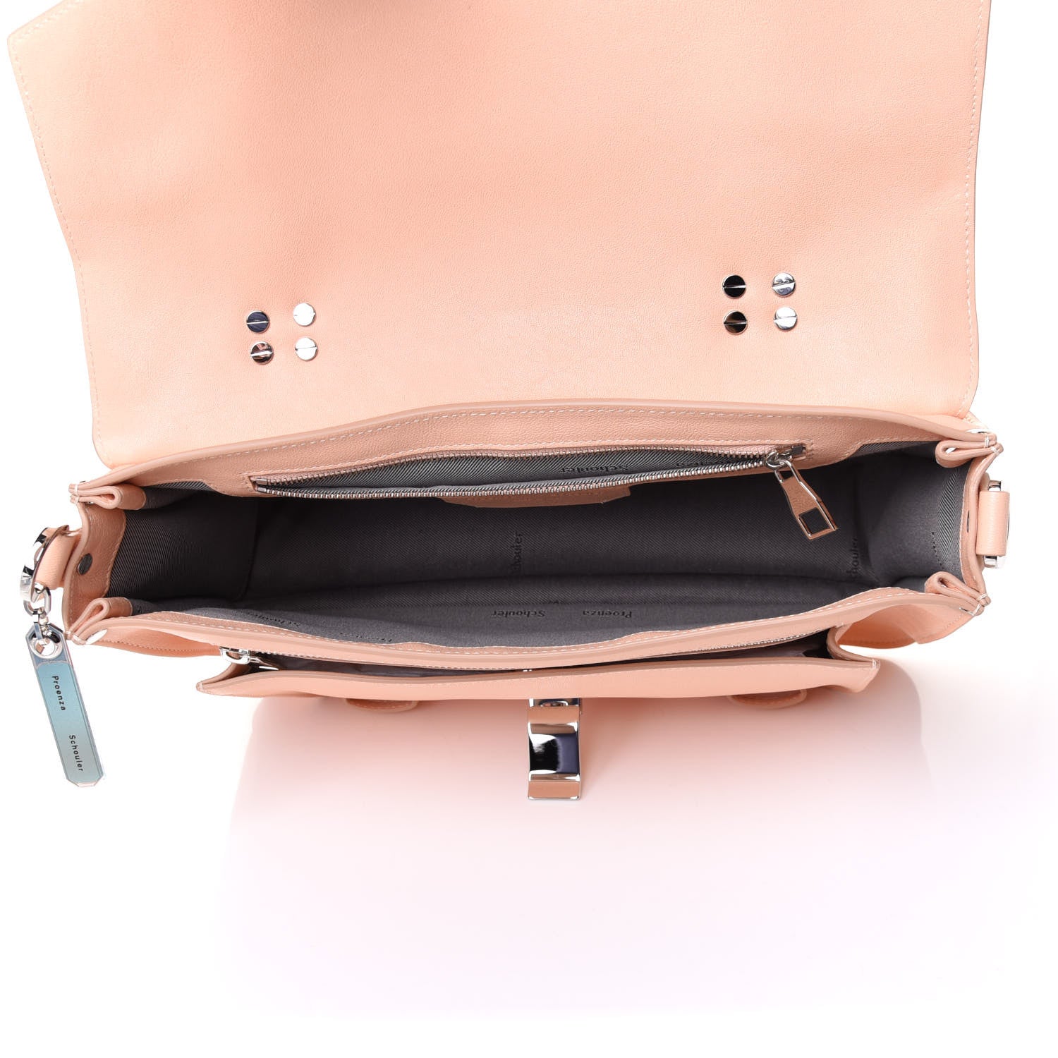 Proenza Schouler Lambskin Medium PS1 Satchel Peach 6 of 18