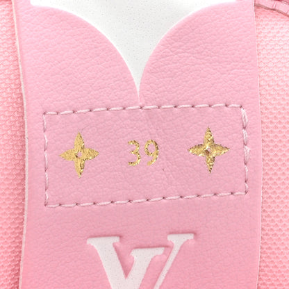 Louis Vuitton Calfskin Charlie Sneaker 39 White Rose Clair 8 of 10