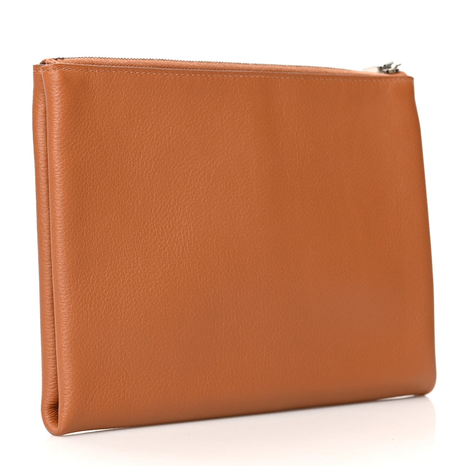 Hermes Evercolor Small Atout Pouch Gold Rose Azalee 3 of 8