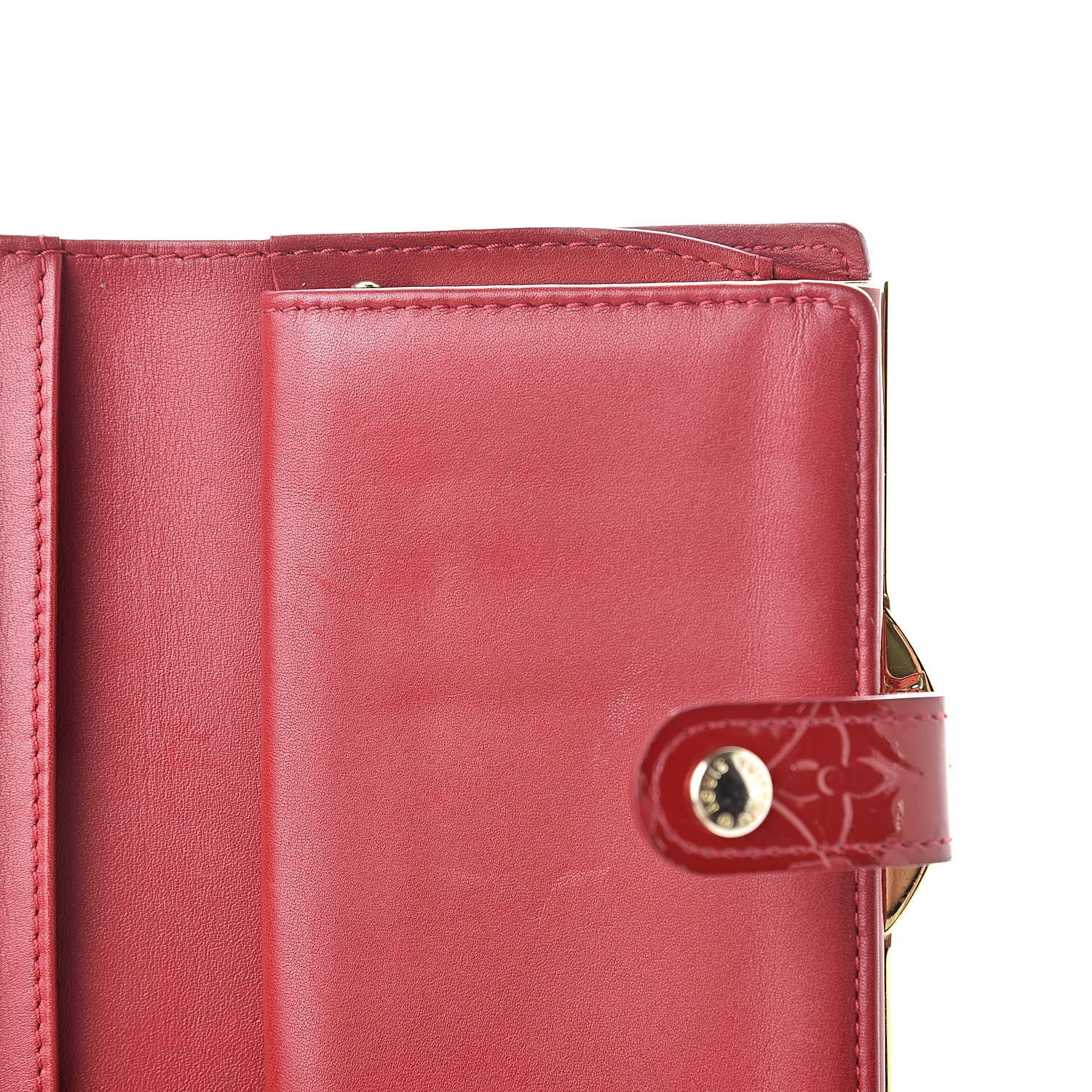 Louis Vuitton Vernis French Purse Wallet Pomme d'Amour 11 of 11