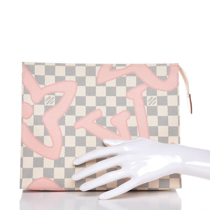 Louis Vuitton Damier Azur Tahitienne Toiletry Pouch 26 2 of 8