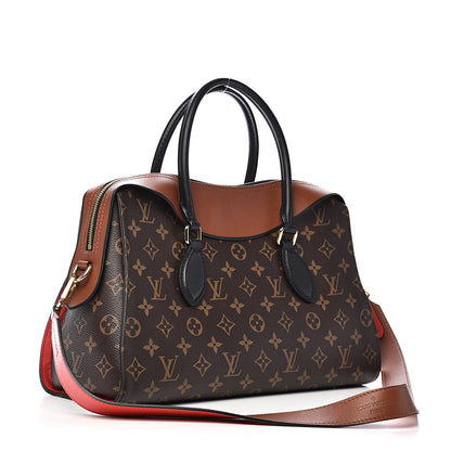 Louis Vuitton Monogram Tuileries Caramel Rouge 3 of 10