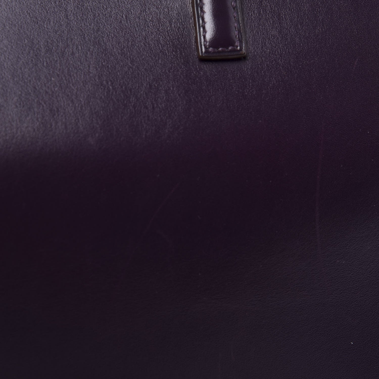 Hermes Box Handle Bag Raisin 14 of 17