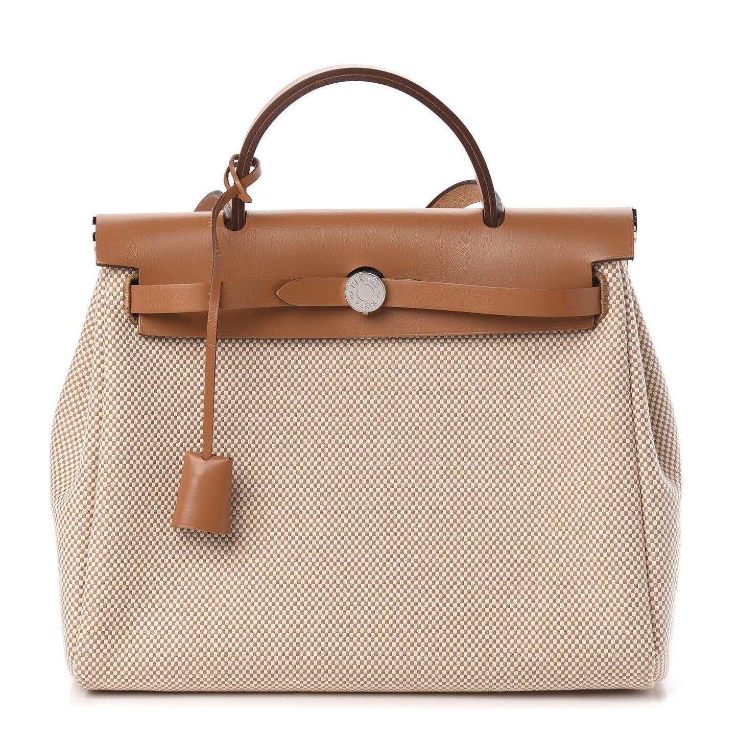 Vache Hunter Criss Viking Herbag Zip Retourne 31 PM Ecru Beige Naturel