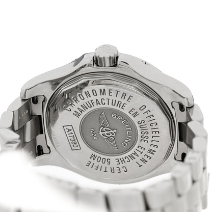 Breitling Stainless Steel 41mm Colt Automatic Watch Blue A17380 4 of 4