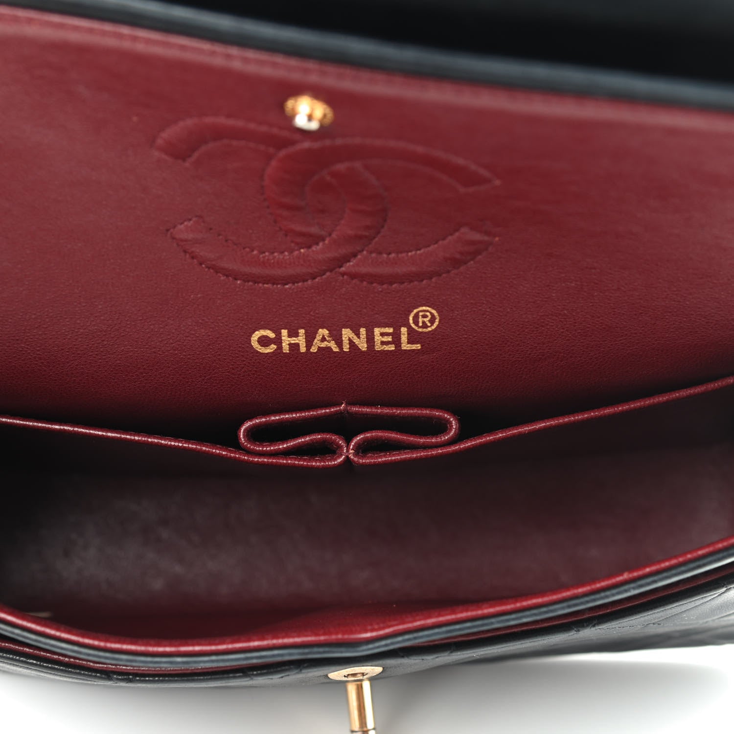 Chanel Lambskin Quilted Small Double Flap Black 4 of 11