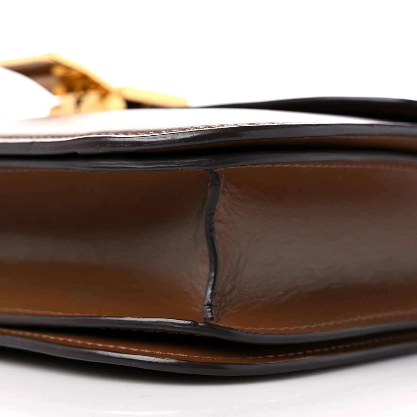 Box Calfskin Medium Classic Box Flap Bag Camel