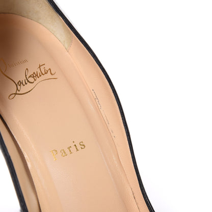Christian Louboutin Shiny Nappa Apostrophy 100 Pumps 40 Black 17 of 17