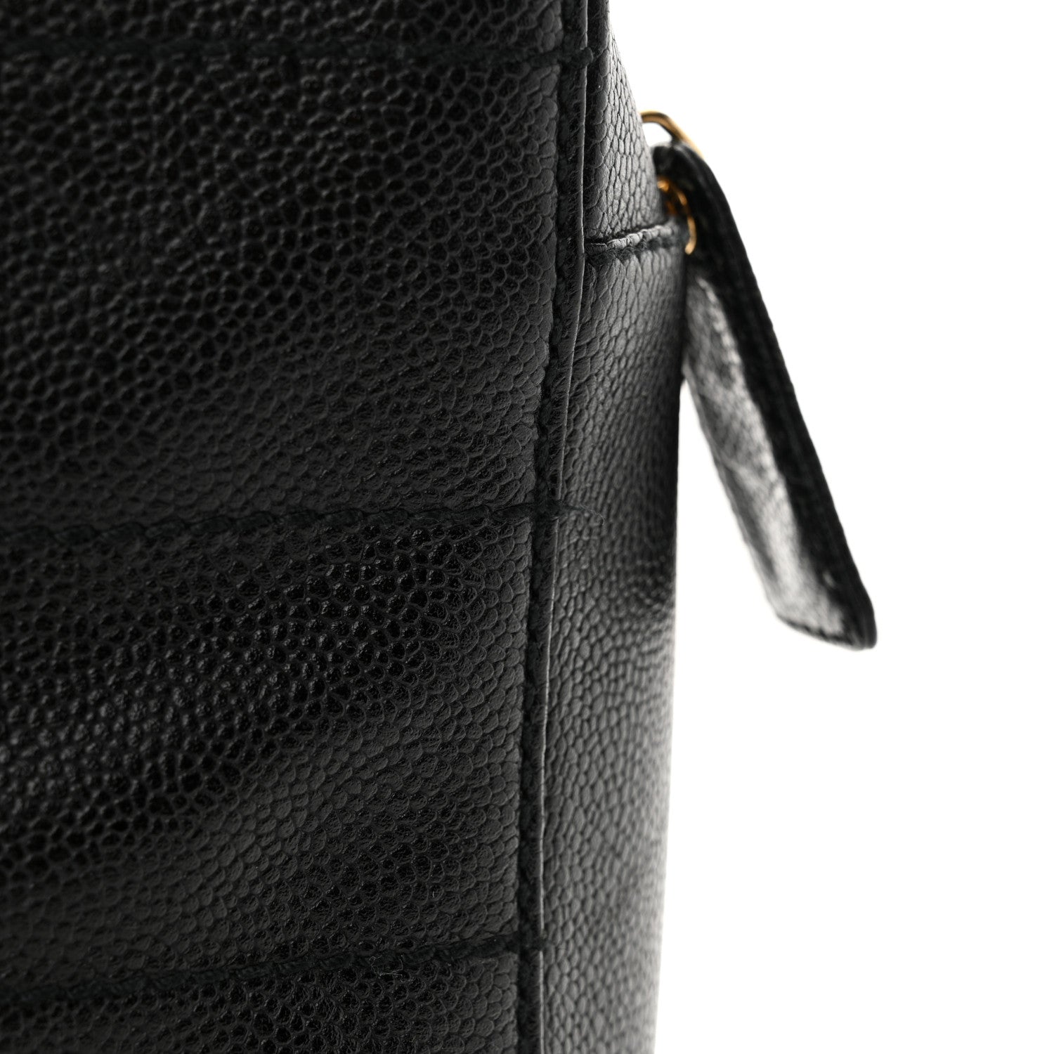 Chanel Caviar Stitched Chocolate Bar Shopping Black 15 of 21