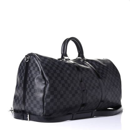 Louis Vuitton Damier Graphite Keepall Bandouliere 55 2 of 4
