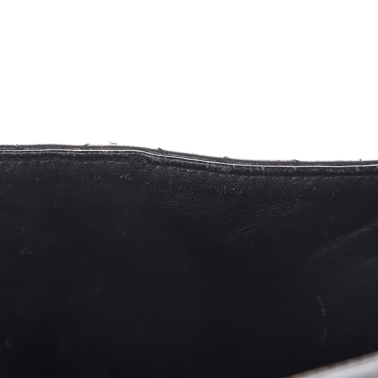 Lambskin Quilted Bekko Jumbo Single Flap Black