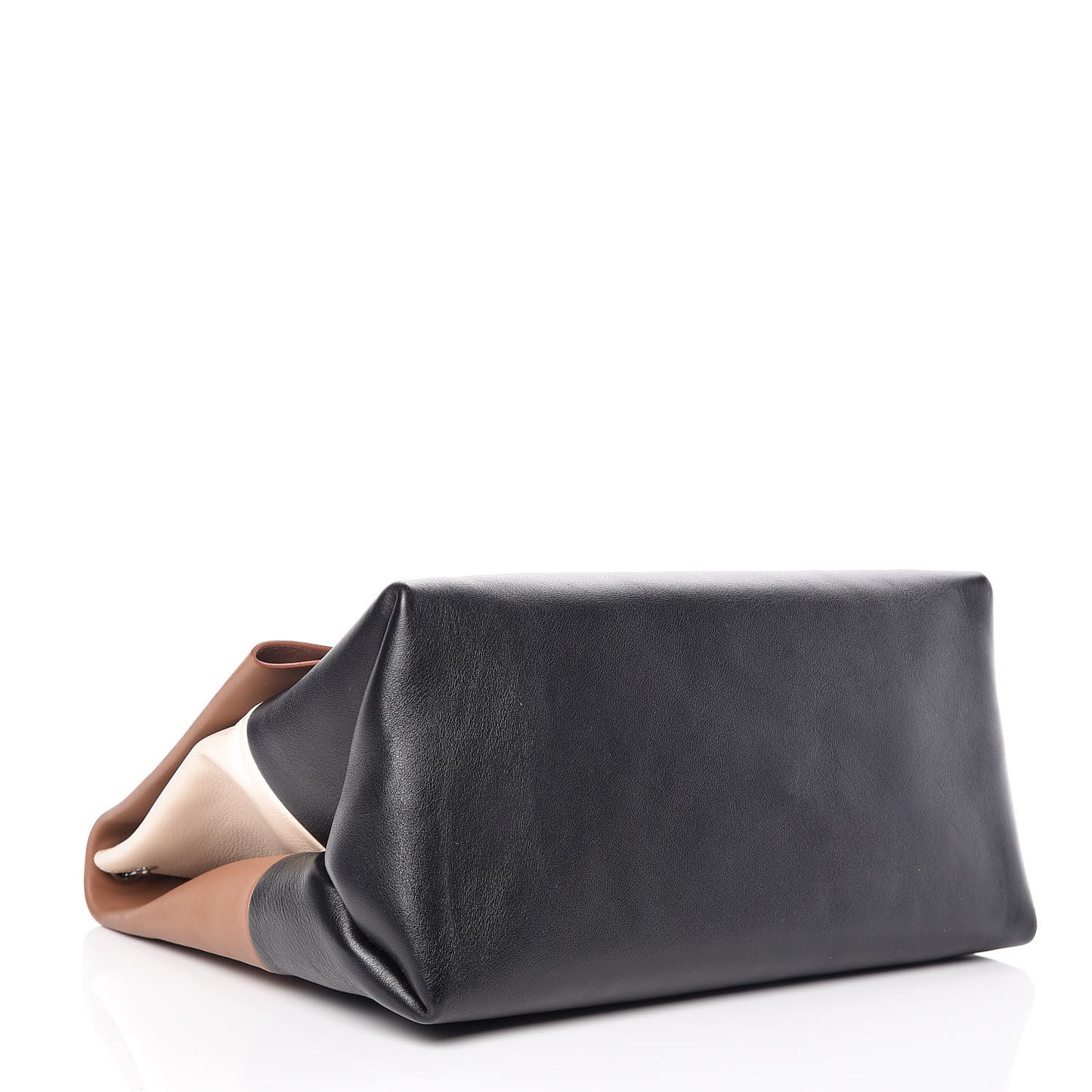 Calfskin All Soft Shoulder Bag Tan