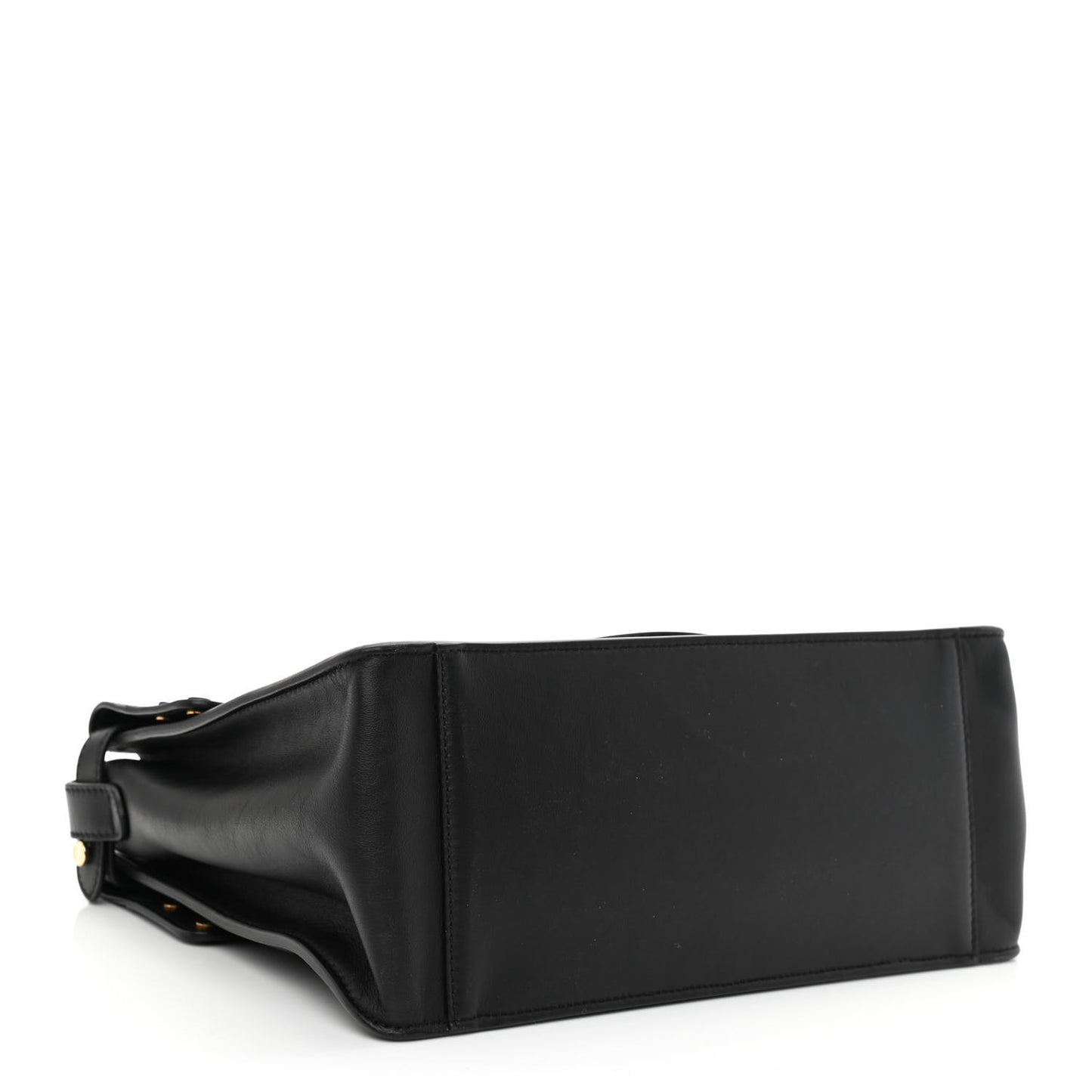 Vitello Grace Matte Large Flip Tote Black