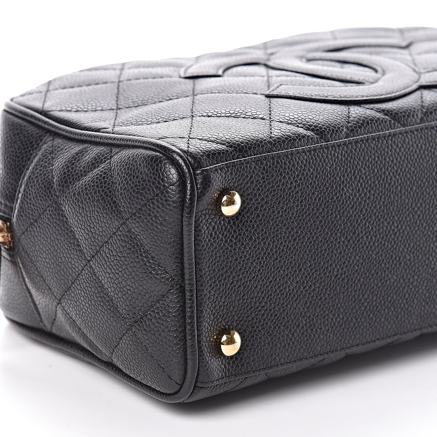Chanel Caviar Quilted Small Bowler Black 14 of 16