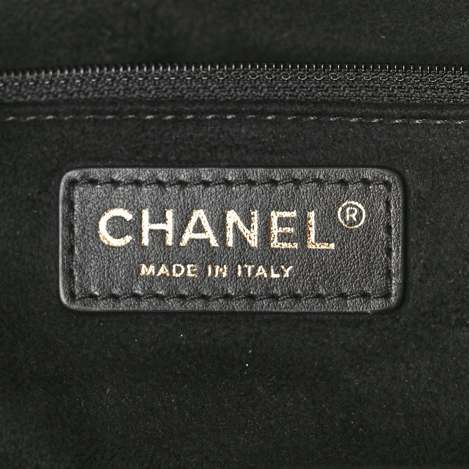 Chanel Caviar Small Studded Deauville Tote Black 6 of 10