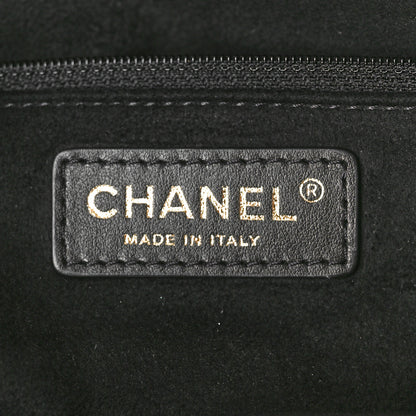 Chanel Caviar Small Studded Deauville Tote Black 6 of 10