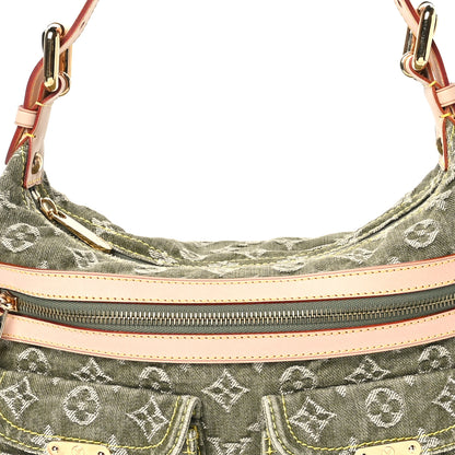 Louis Vuitton Monogram Denim Baggy PM Lichen 8 of 10