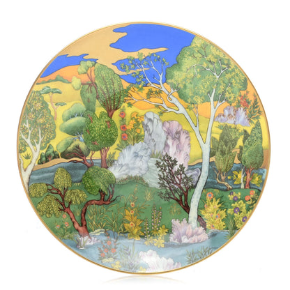 Hermes Porcelain Cheval d'Orient Bread And Butter Plate 1 of 3