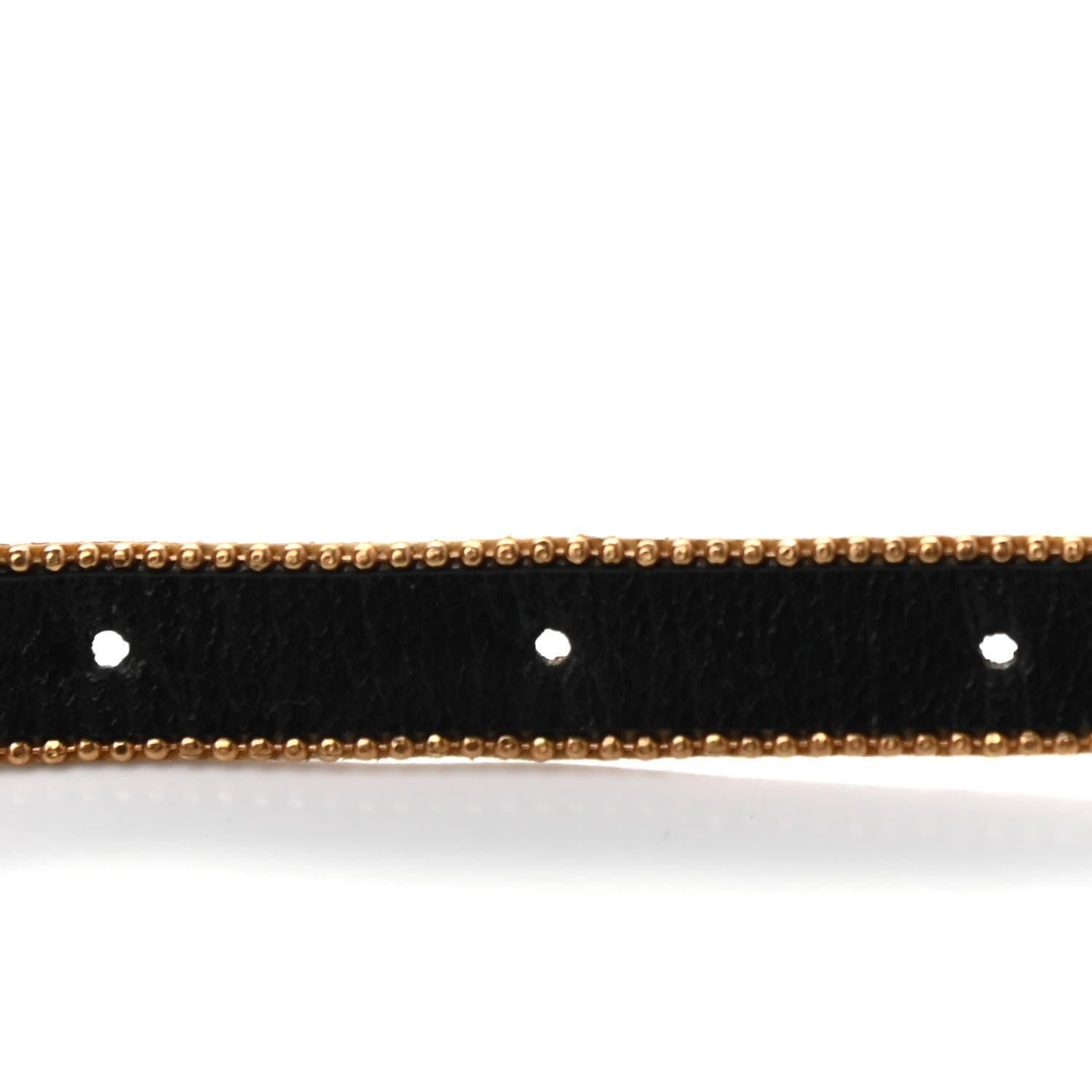 Gucci Calfskin Crystal Embellished Double G Choker Necklace Red 4 of 5