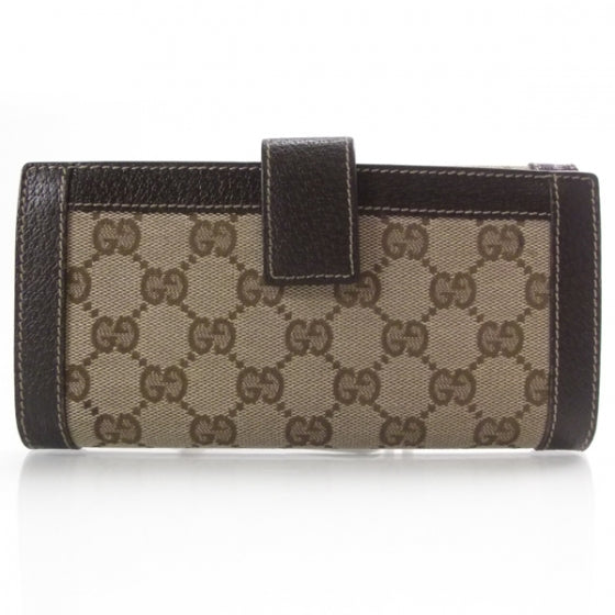 Gucci Monogram Continental Charmy Wallet 1 of 8