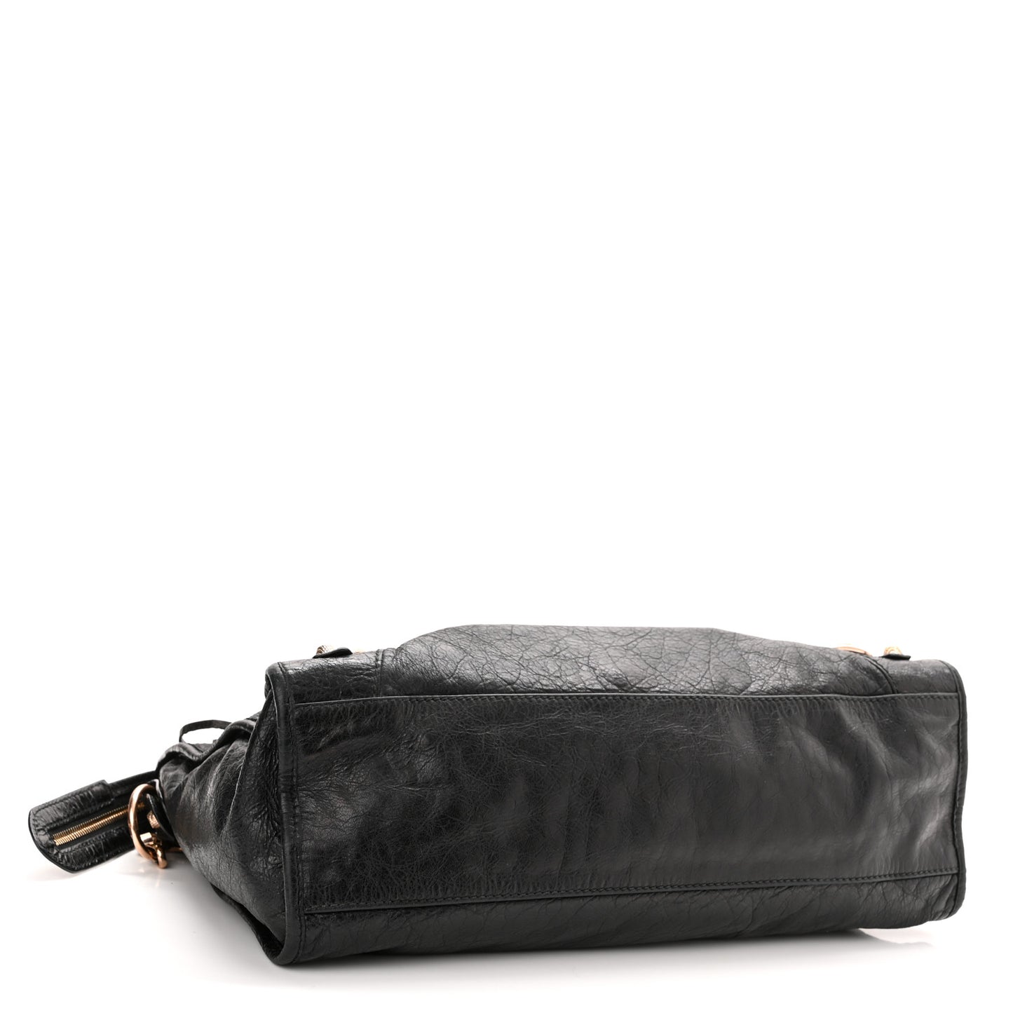 Agneau Giant 12 Rose Gold Hardware City Black