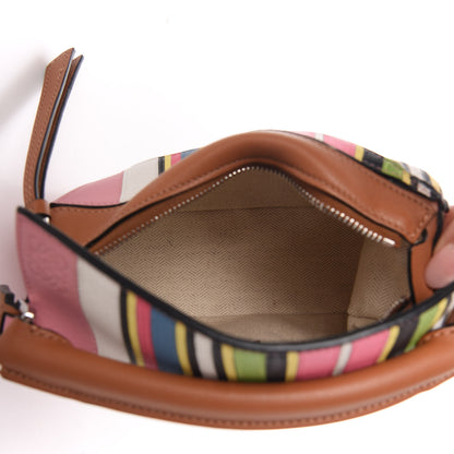 Loewe Calfskin Mini Puzzle Bag Pink Multicolor 5 of 10