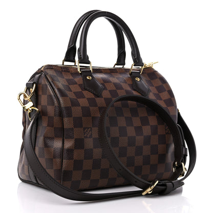 Louis Vuitton Damier Ebene Speedy Bandouliere 25 3 of 12