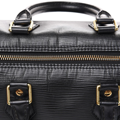 Louis Vuitton Epi Speedy 30 Black 10 of 12